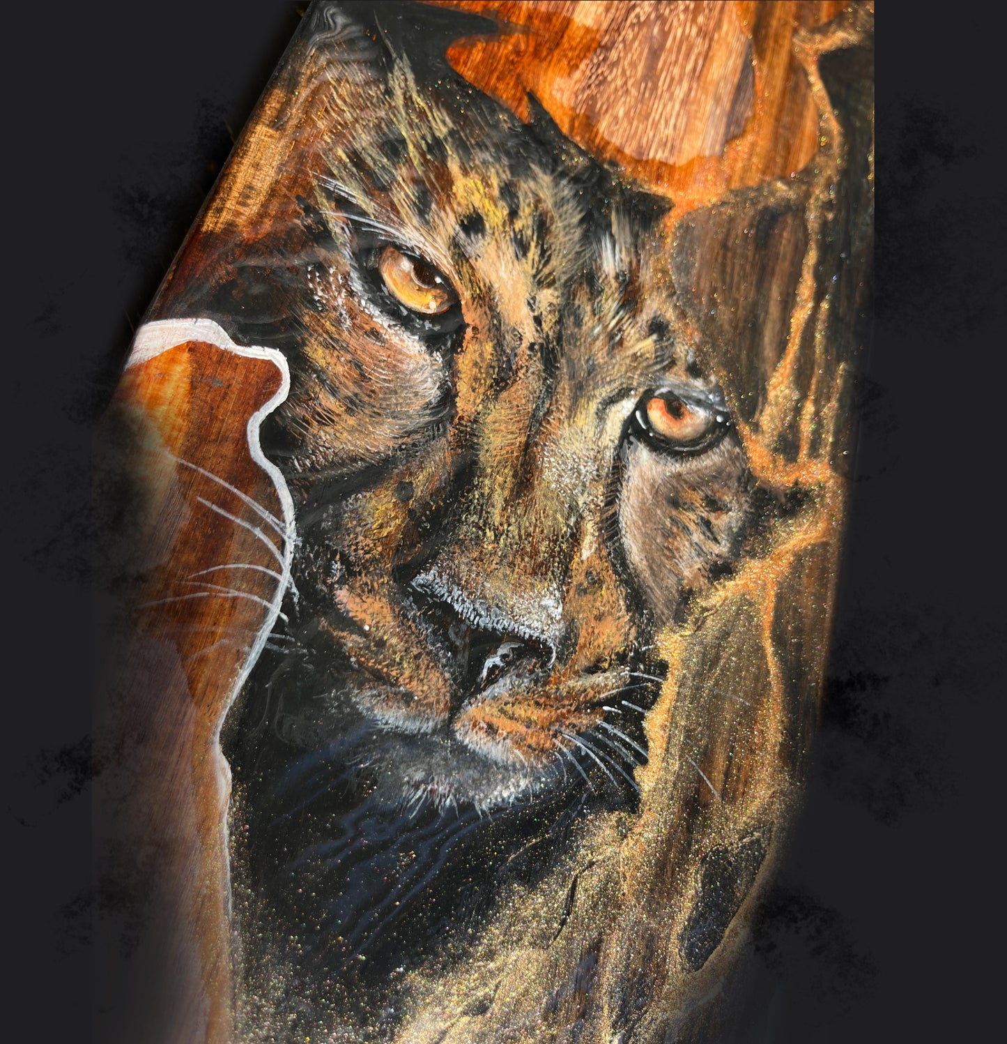 Cheetah Statement Platter