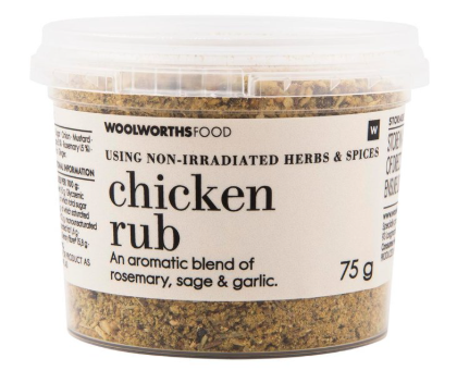 WOOLWORTHS - Spice Rubs