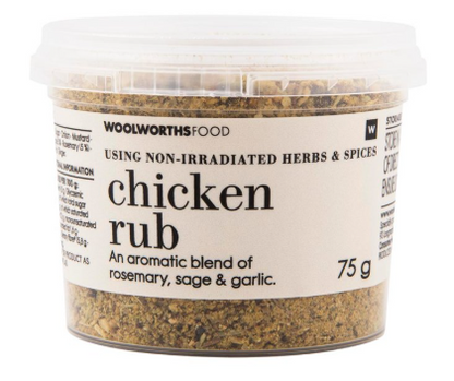 WOOLWORTHS - Spice Rubs