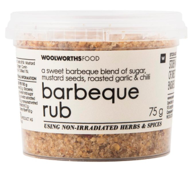 WOOLWORTHS - Spice Rubs
