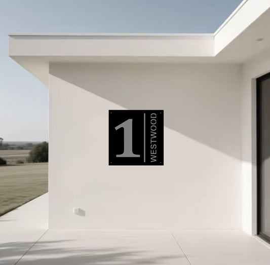 Square House Sign
